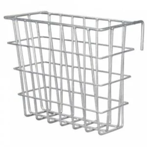 Galvanized Fence Mount Hay Feeder